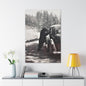 Yellowstone Bear Car Canvas Gallery Wraps 32″ x 48″ 1.25"