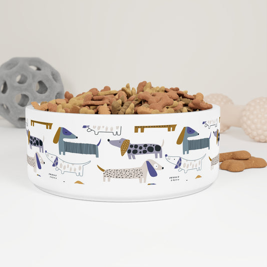 Dachshund Pet Bowl - Kia Day Design