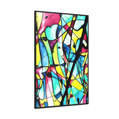 Alien Lady Gallery Canvas Wraps, Vertical Frame