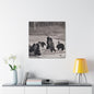 Yellowstone Grizzly Bears Canvas Gallery Wraps 30″ x 30″ 1.25"