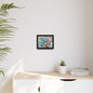 Multi-Color Abstract Framed Canvas Art Print - Kia Day Design