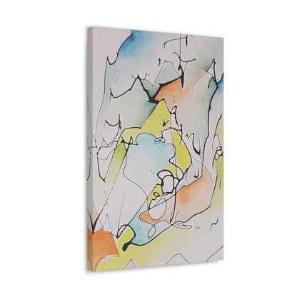 Misty Mountains Canvas Gallery Wraps