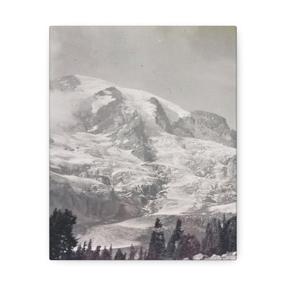 Mount Rainier Stretched Canvas