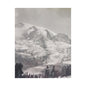Mount Rainier Satin Canvas Stretched 24" x 30" (Vertical) 1.5"