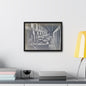Boulder Dam Powerhouse Gallery Canvas Wraps Horizontal Frame 16″ x 12″ Black 1.25"