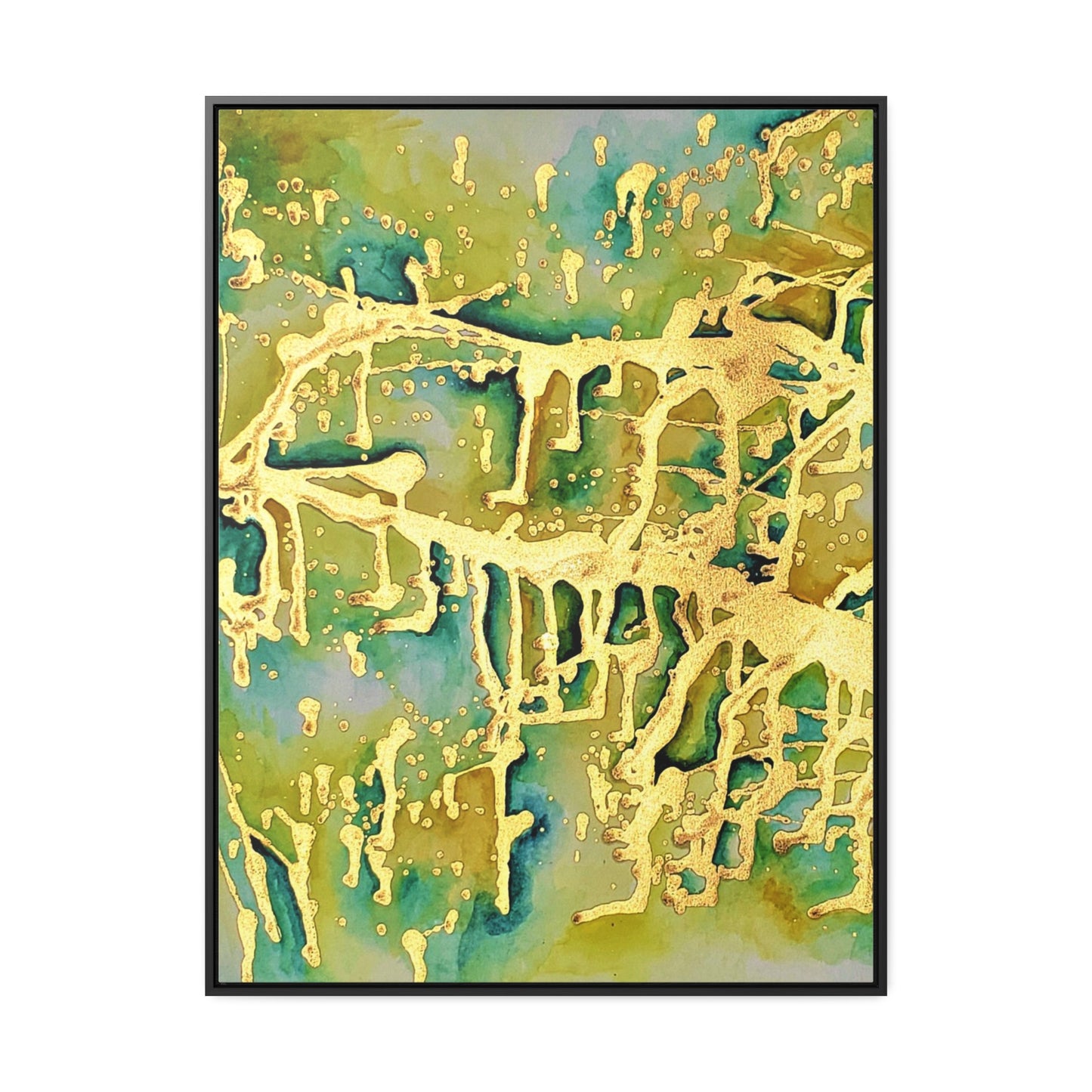 Acid Rain Gallery Canvas Wraps, Vertical Frame