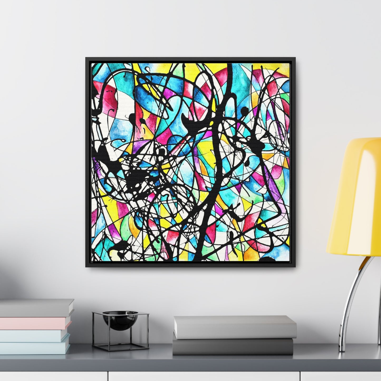 Kaleidoscope Gallery Canvas Wraps, Square Frame