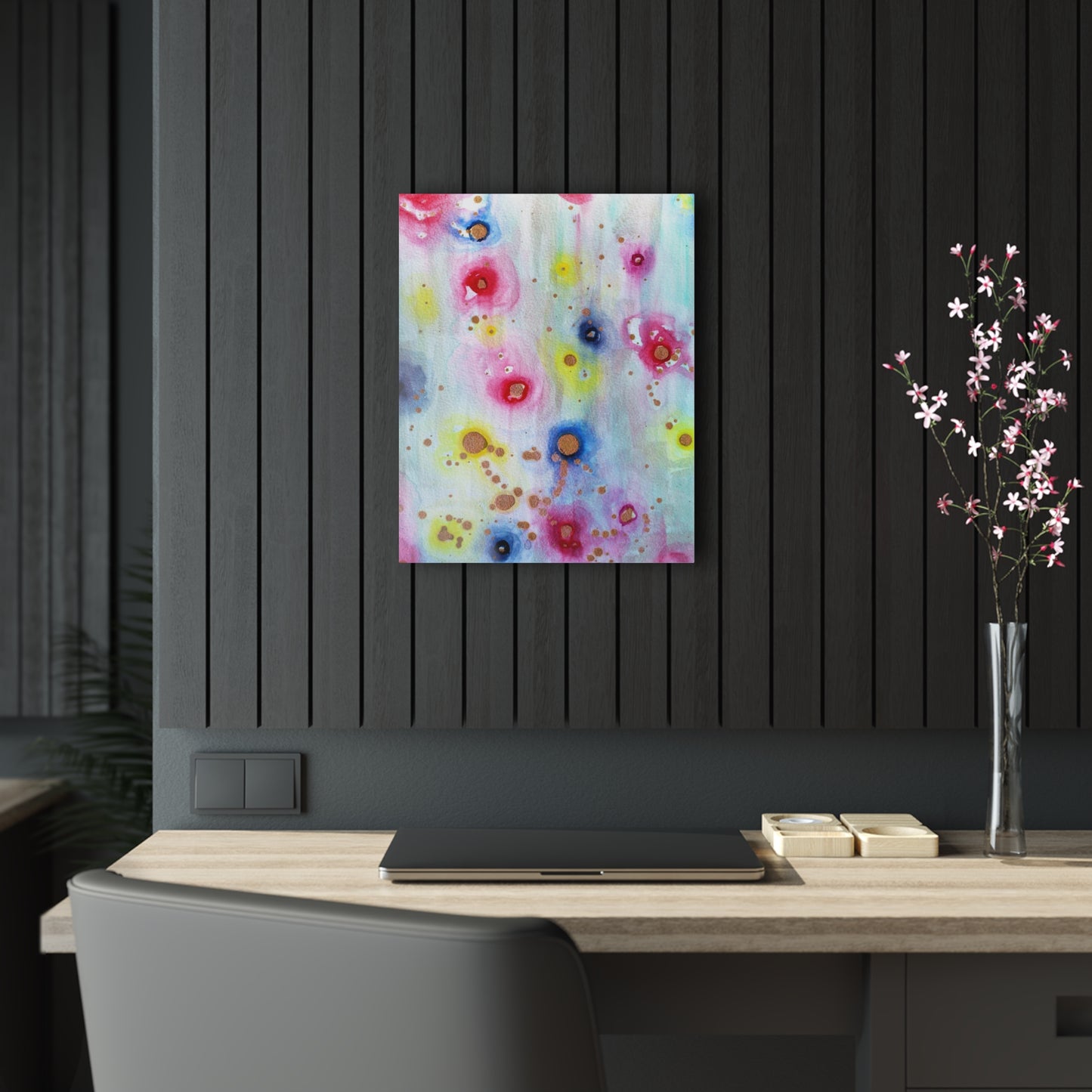 Raining Blooms Acrylic Prints