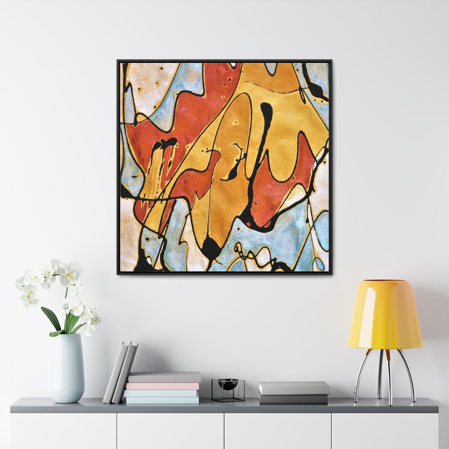 Fox Gallery Canvas Wraps, Square Frame