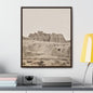 West Gallery Canvas Wraps Vertical Frame 20″ x 24″ Premium Gallery Wraps (1.25″) Walnut