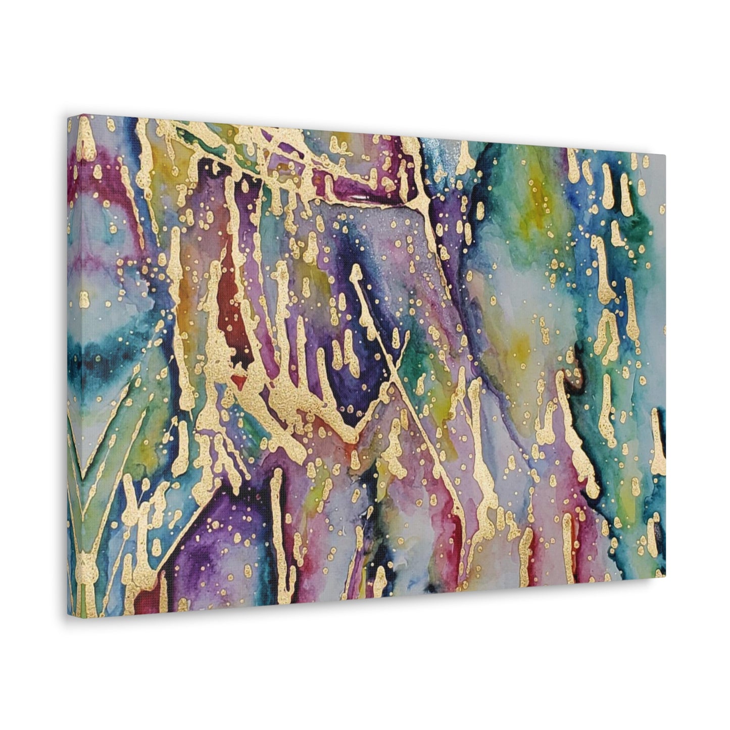 Purple Rain Canvas Gallery Wraps