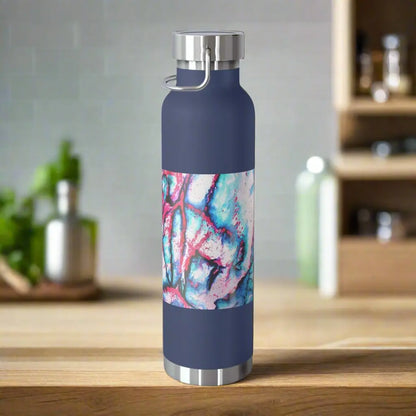 Pink Jellyfish 22oz Vacuum Insulated Bottle