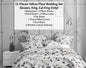 DaDa Bedding Yellow Fleur Floral Bed in a Bag Set - Ivory Botanical - California King - Bedspreads