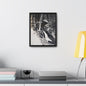 Narada Falls Yellowstone Gallery Canvas Wraps Vertical Frame 11″ x 14″ Premium Gallery Wraps (1.25″) Black