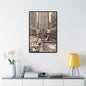 Rockefeller Plaza Gallery Canvas Wraps Vertical Frame 24″ x 36″ Premium Gallery Wraps (1.25″) Black