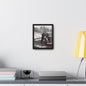 Yellowstone Bear Car Gallery Canvas Wraps Vertical Frame 8″ x 10″ Premium Gallery Wraps (1.25″) Black