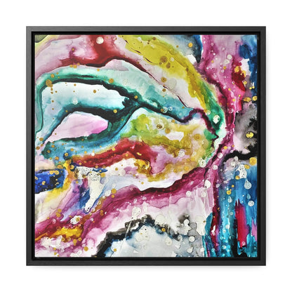 Cosmic Face Gallery Canvas Wraps, Square Frame 16″ x 16″ Premium Gallery Wraps (1.25″)