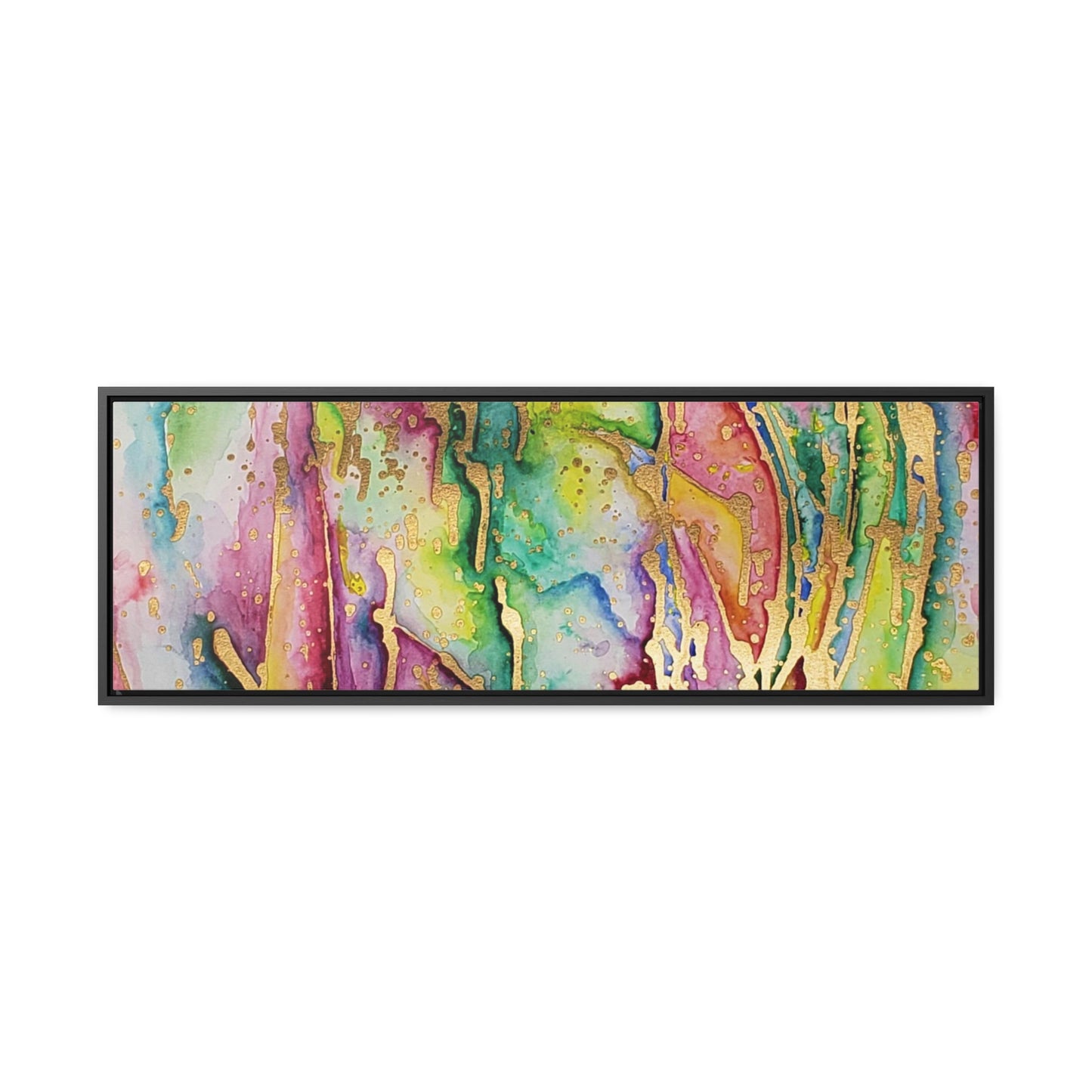 Acid Face Gallery Canvas Wraps, Horizontal Frame