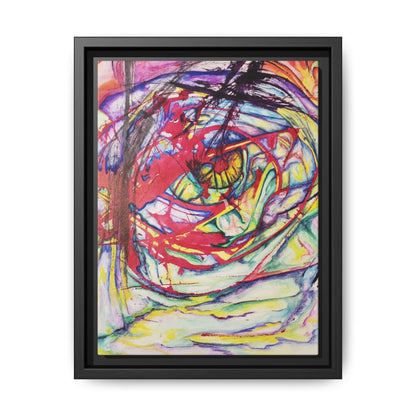 The Eye Framed Art Print - Kia Day Design