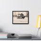 Milk Man Gallery Canvas Wraps Horizontal Frame 14″ x 11″ Black 1.25"