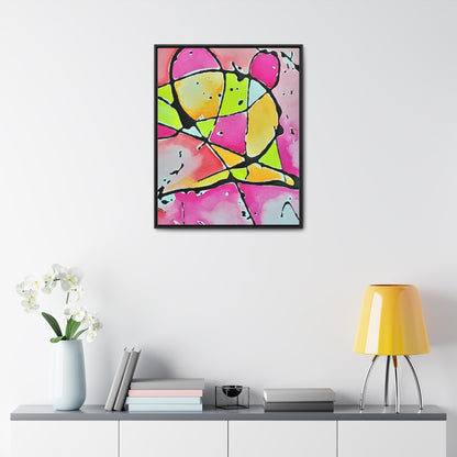 Pink Mouse Gallery Canvas Wraps, Vertical Frame