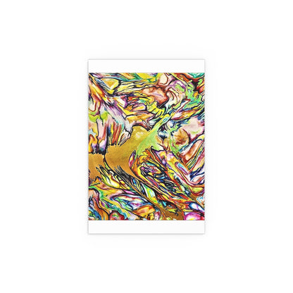 Phoenix Rising Silk Posters 8" x 12" (Vertical) Semi Glossy