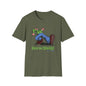 The Do-Dah Man - Keep On Truckin' Life is Dead T-Shirt - Military Green - T-Shirts