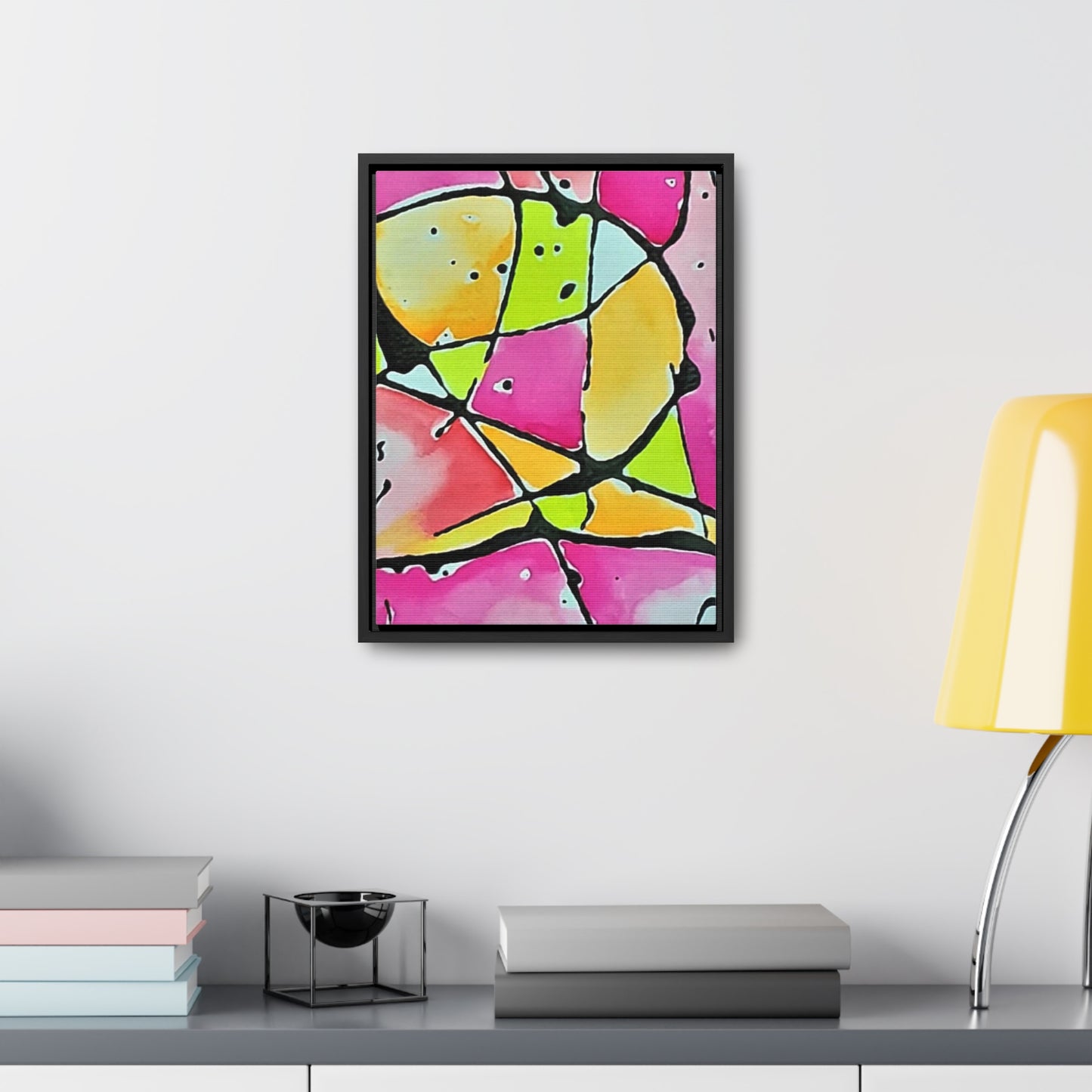 Pink Mouse Gallery Canvas Wraps, Vertical Frame