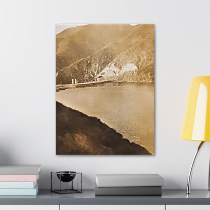 Morris Dam Lake Canvas Gallery Wraps 18″ x 24″ 1.25"