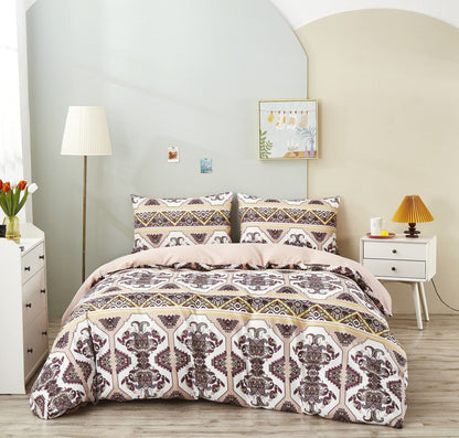 DaDa Bedding Oriental Kilim Persian Duvet Cover Set - - Duvet Covers
