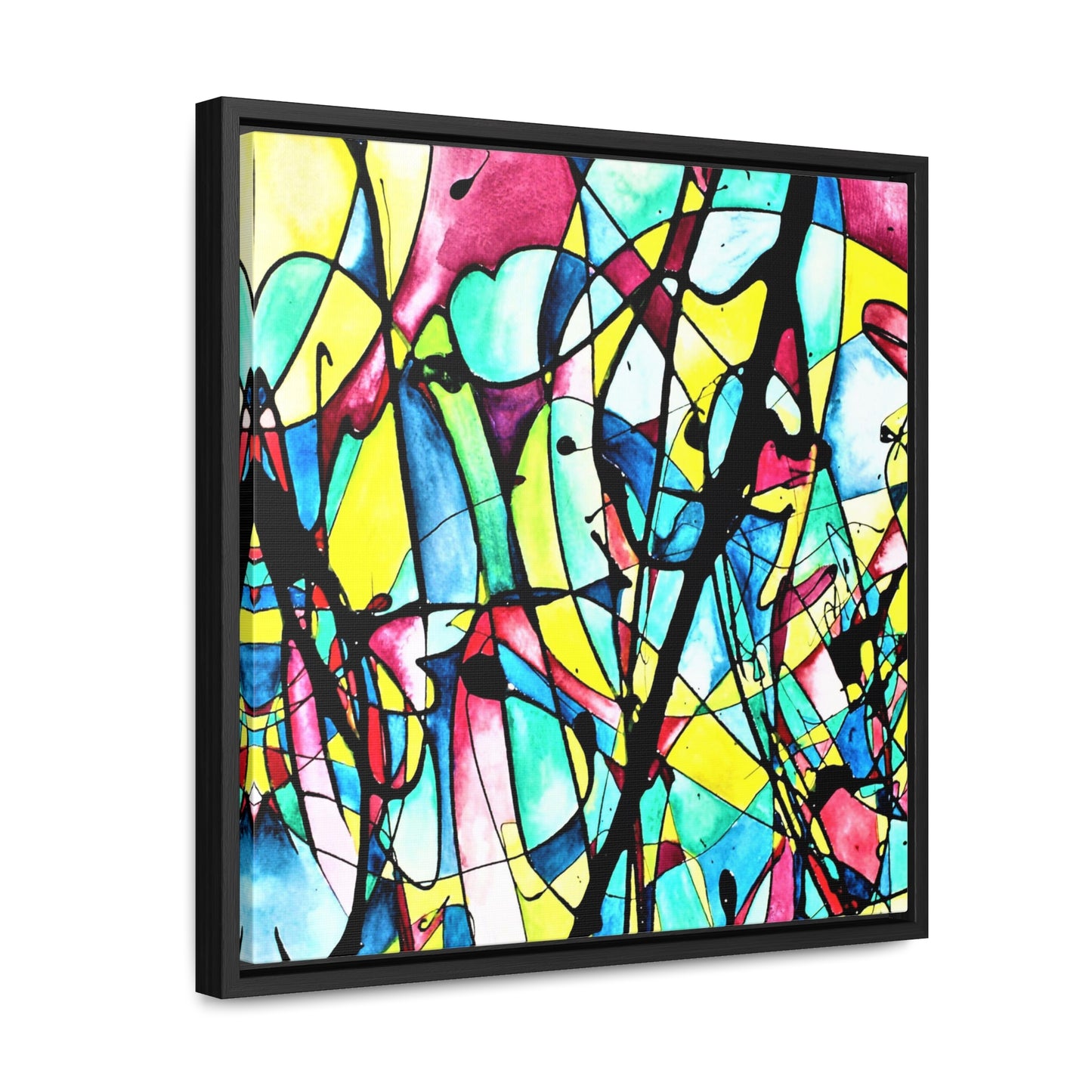 Alien Lady Gallery Canvas Wraps, Square Frame