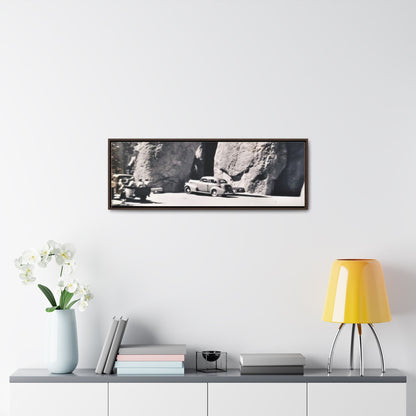 At the Needles Gallery Canvas Wraps Horizontal Frame 36″ x 12″ Walnut Premium Gallery Wraps (1.25″)