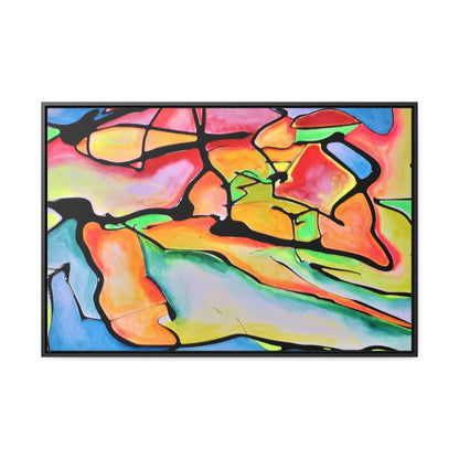 Atomic Dog Gallery Canvas Wraps, Horizontal Frame 36″ x 24″ Black 1.25"