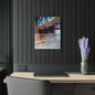 Acrylic Print — Urban Rust Graffiti Photograph French Cleat Hanging - 16″ x 20″ (Vertical) 0.25'' - Home Decor
