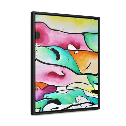 Shredded Paper Gallery Canvas Wraps, Vertical Frame