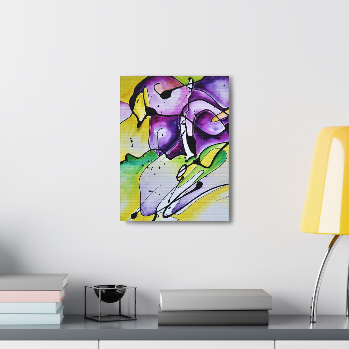 Purple Mountains Canvas Gallery Wraps