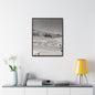 Mammoth Hot Springs Gallery Canvas Wraps Vertical Frame 24″ x 30″ Premium Gallery Wraps (1.25″) Walnut