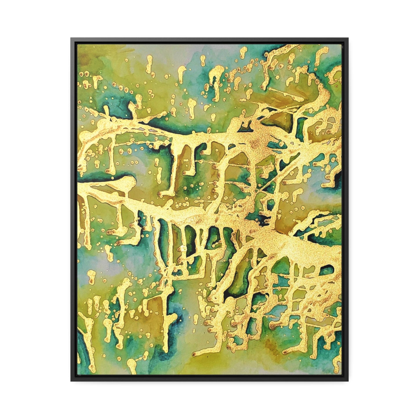 Acid Rain Gallery Canvas Wraps, Vertical Frame