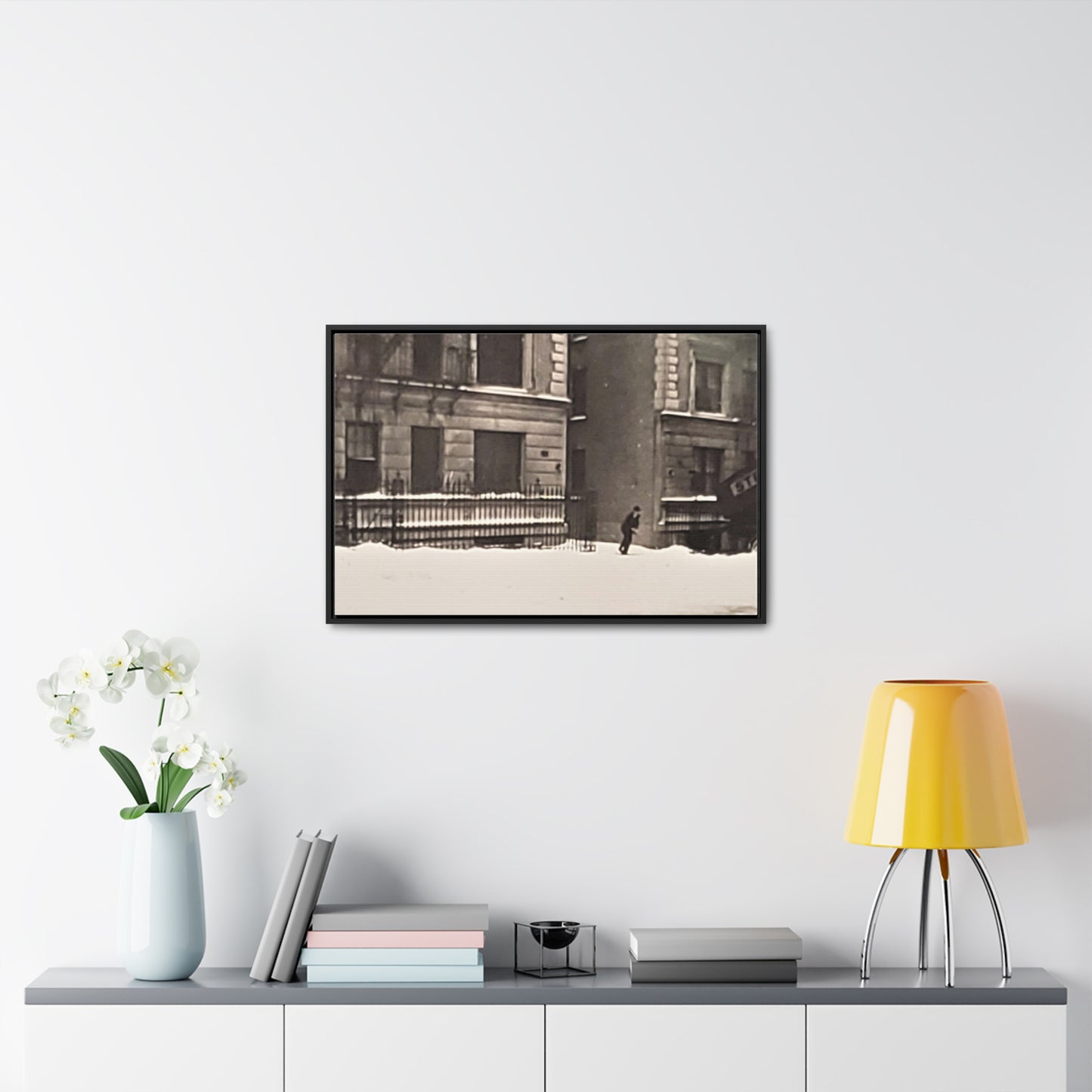 430 W. 119th St. New York Gallery Canvas Wraps, Horizontal Frame