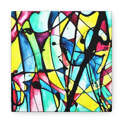 Alien Lady Canvas Gallery Wraps 6″ x 6″ 1.25"