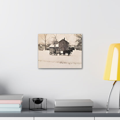Milk Man Canvas Gallery Wraps 14″ x 11″ 1.25"