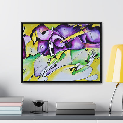 Purple Mountains Gallery Canvas Wraps, Horizontal Frame 24″ x 18″ Black 1.25"