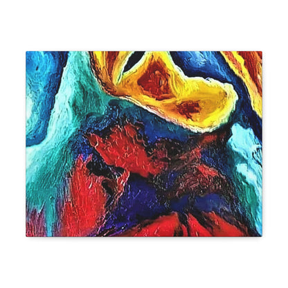 Cavern Stretched Canvas 1.5" 14″ x 11″