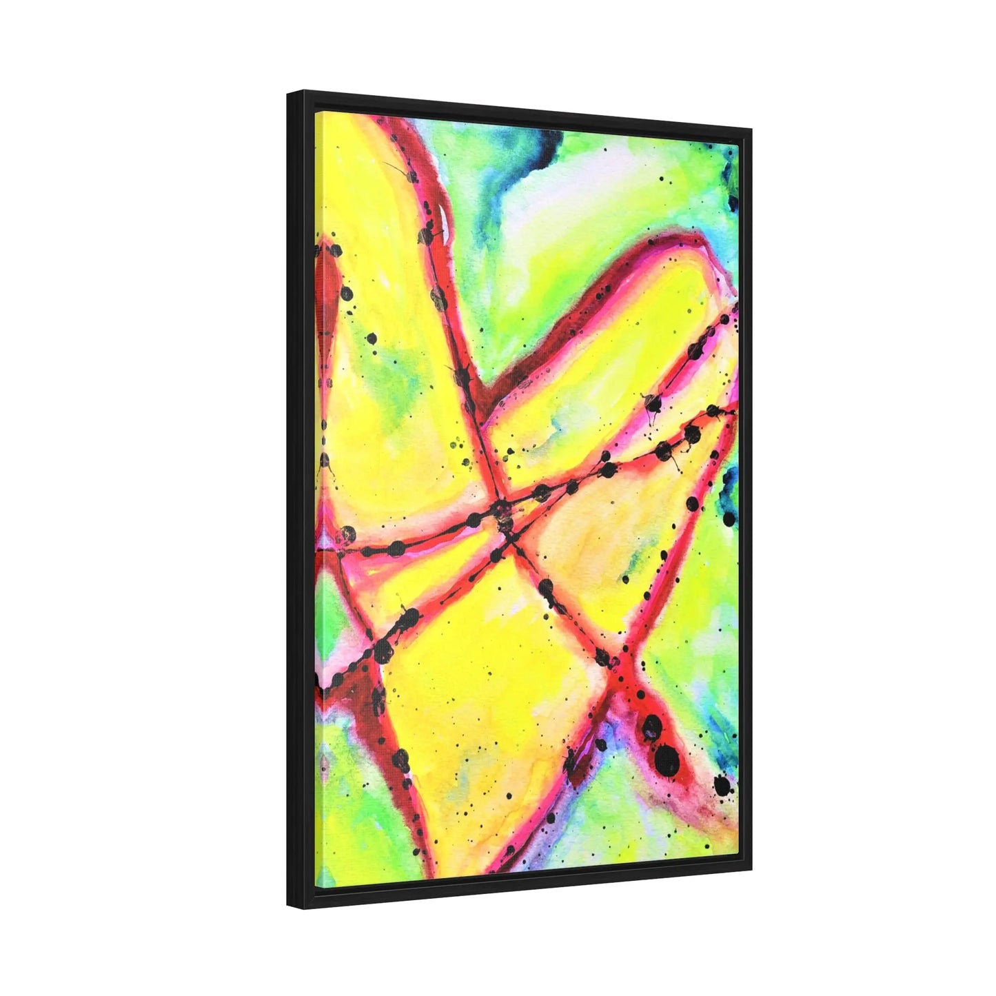 Love Chained Gallery Canvas Wraps, Vertical Frame