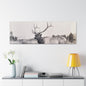 Yellowstone Bull Elk Canvas Gallery Wraps 60″ x 20″ 1.25"