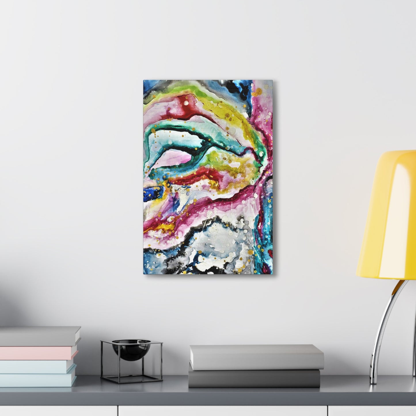 Cosmic Face Canvas Gallery Wraps