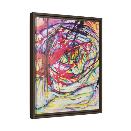 The Eye Framed Art Print - Kia Day Design