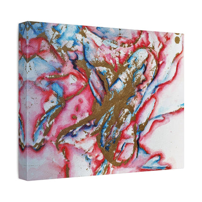 Abstract Love Stretched Canvas