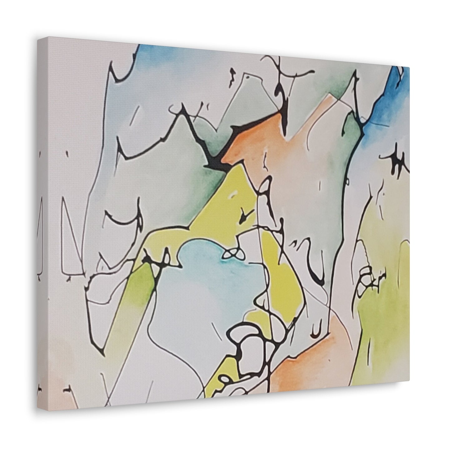 Misty Mountains Canvas Gallery Wraps