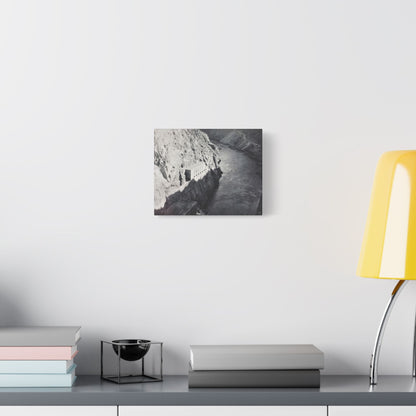 Boulder Dam Satin Canvas Stretched